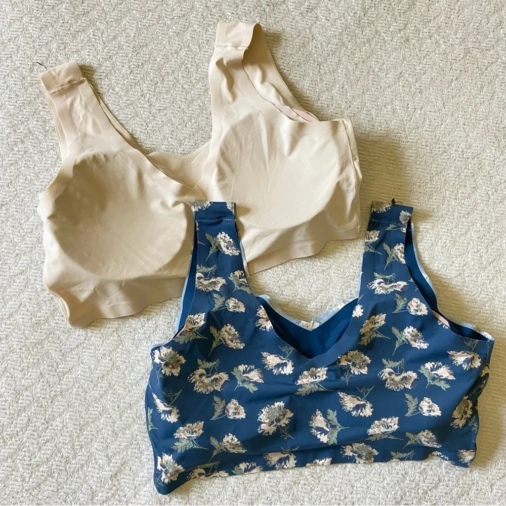 Lucky Brand NWOT 2 Pack Seamless Bralettes - Picture 2 of 5